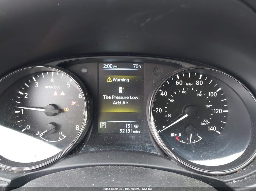 2017 Nissan Rogue S VIN: JN8AT2MV2HW013438 Lot: 43390196