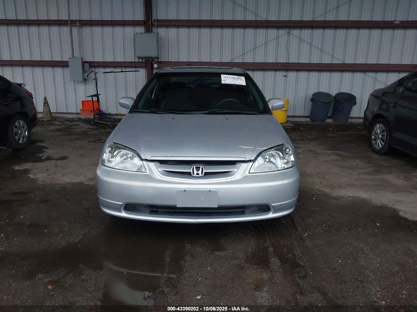2002 Honda Civic Ex VIN: 1HGEM22922L050709 Lot: 43390202