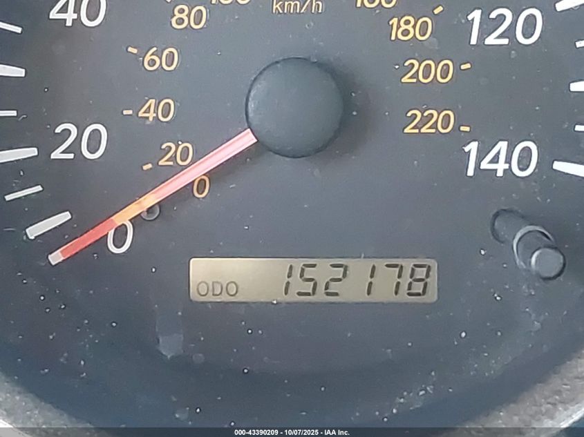 2001 Toyota Highlander V6 VIN: JTEHF21A310020616 Lot: 43390209