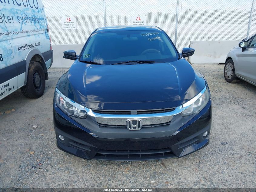 2017 Honda Civic Ex-T VIN: 19XFC1F32HE024165 Lot: 43390224