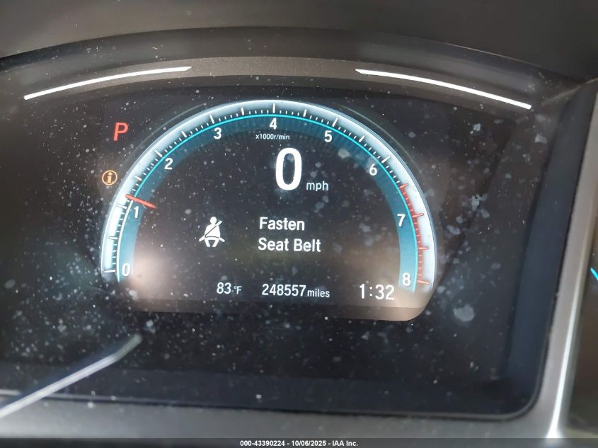 2017 Honda Civic Ex-T VIN: 19XFC1F32HE024165 Lot: 43390224