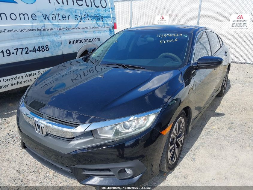 2017 Honda Civic Ex-T VIN: 19XFC1F32HE024165 Lot: 43390224