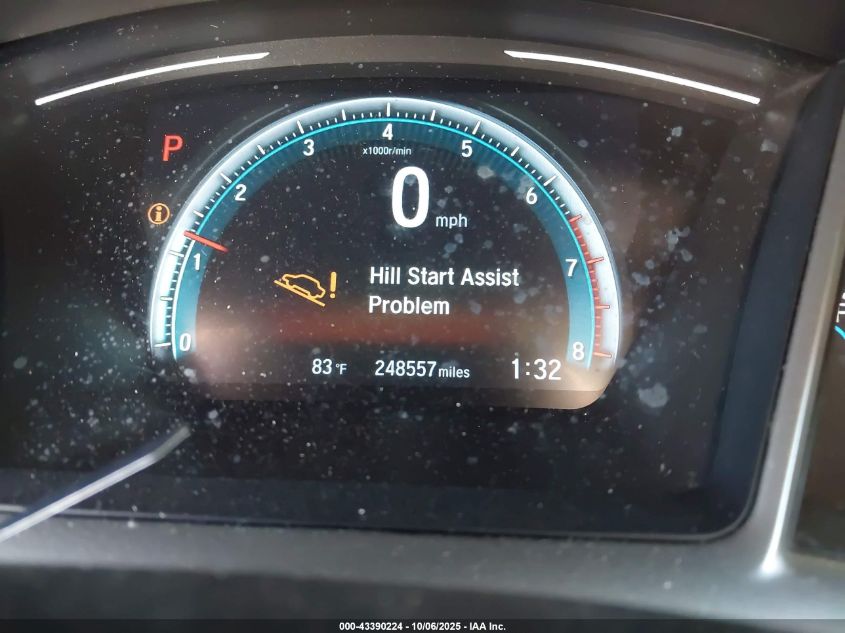 2017 Honda Civic Ex-T VIN: 19XFC1F32HE024165 Lot: 43390224