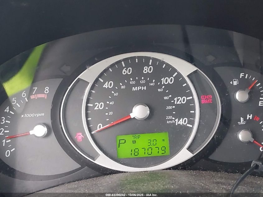 2008 Hyundai Tucson Gls VIN: KM8JM12B18U708321 Lot: 43390242