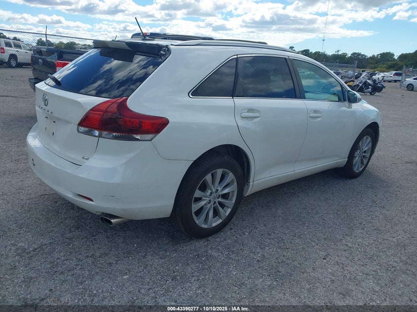 2013 TOYOTA VENZA LE 4T3ZA3BB1DU080186