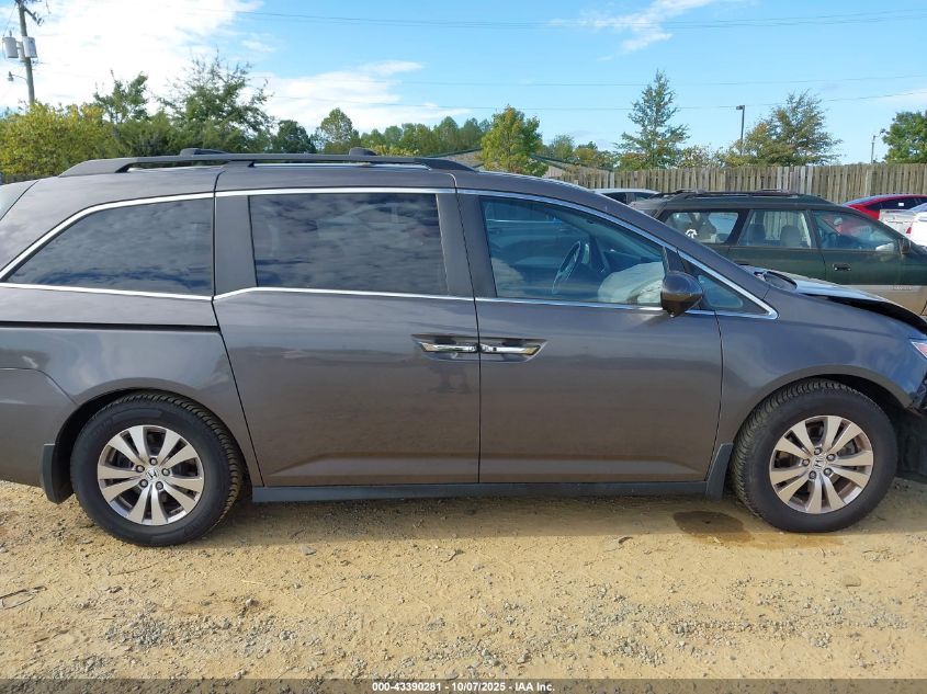 2014 Honda Odyssey Ex-L VIN: 5FNRL5H67EB035079 Lot: 43390281