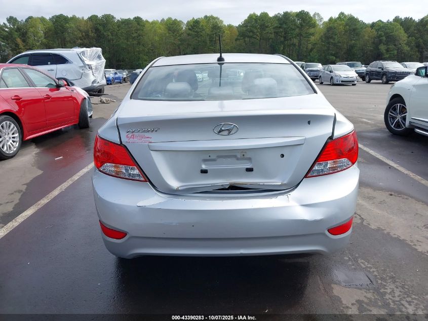 2014 Hyundai Accent Gls VIN: KMHCT4AE0EU689782 Lot: 43390283