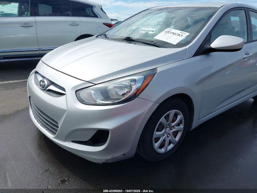 2014 Hyundai Accent Gls VIN: KMHCT4AE0EU689782 Lot: 43390283