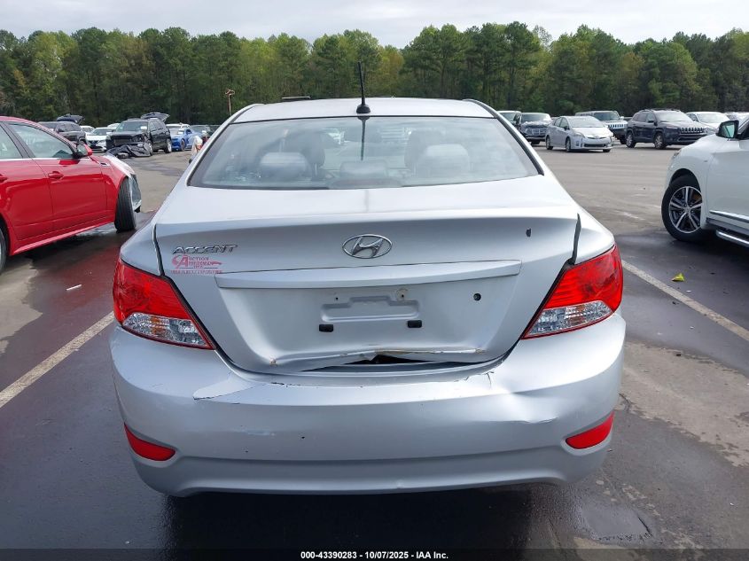 2014 Hyundai Accent Gls VIN: KMHCT4AE0EU689782 Lot: 43390283