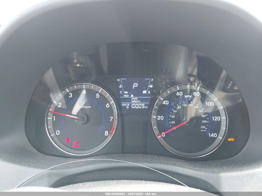 2014 Hyundai Accent Gls VIN: KMHCT4AE0EU689782 Lot: 43390283