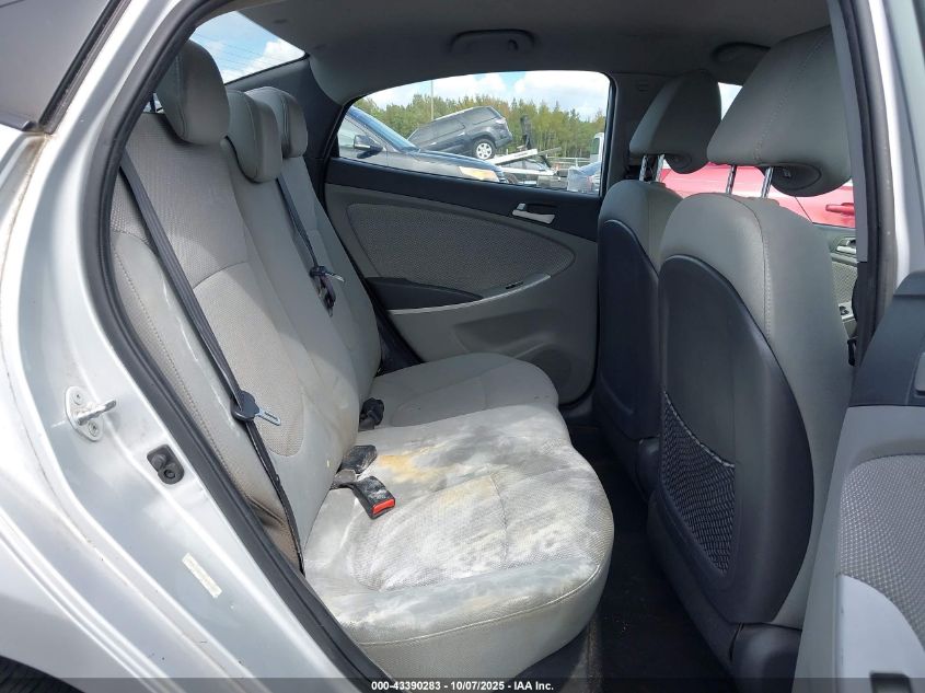 2014 Hyundai Accent Gls VIN: KMHCT4AE0EU689782 Lot: 43390283