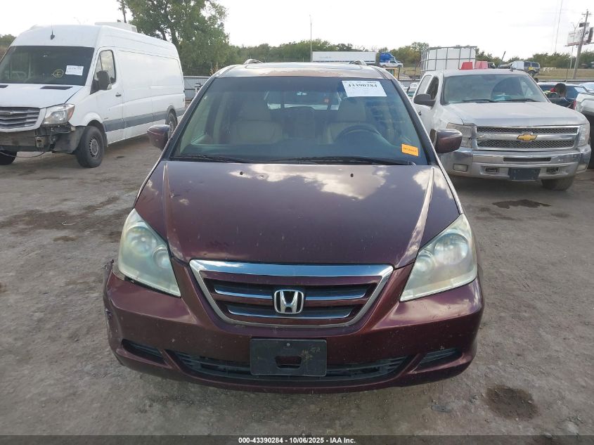 2007 Honda Odyssey Ex-L VIN: 5FNRL38627B426373 Lot: 43390284