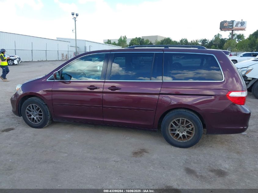 2007 Honda Odyssey Ex-L VIN: 5FNRL38627B426373 Lot: 43390284