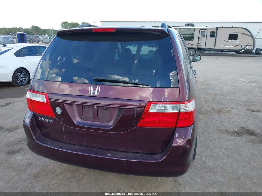 2007 Honda Odyssey Ex-L VIN: 5FNRL38627B426373 Lot: 43390284