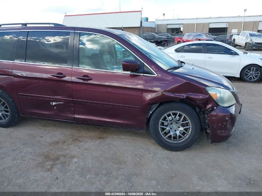 2007 Honda Odyssey Ex-L VIN: 5FNRL38627B426373 Lot: 43390284