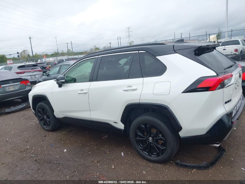 2022 Toyota Rav4 Hybrid Xse VIN: JTME6RFV9ND524064 Lot: 43390312