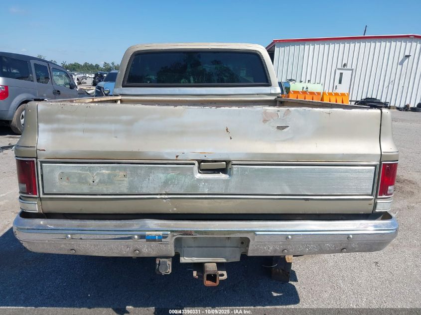 1987 GMC R15 Conventional R1500 VIN: 1GTDR14K3HS503174 Lot: 43390331