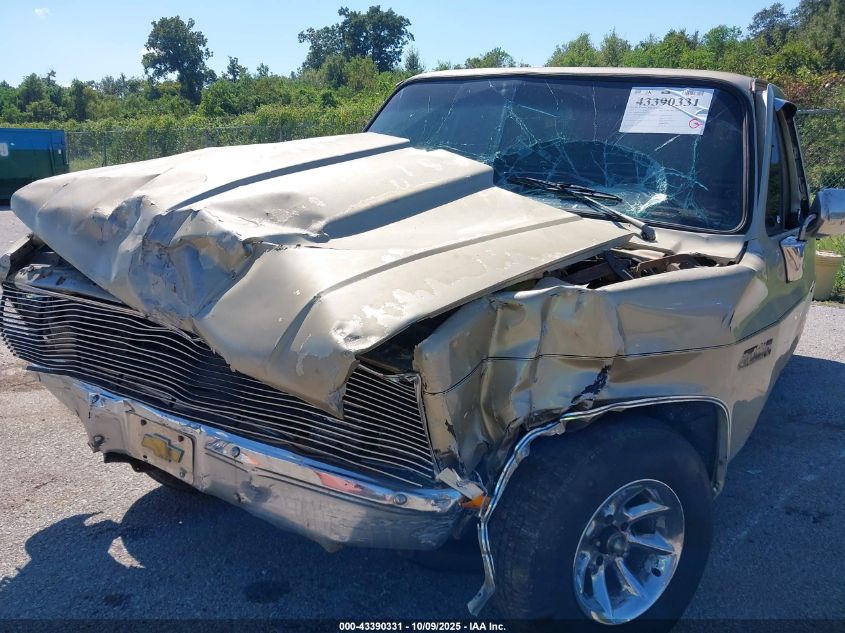 1987 GMC R15 Conventional R1500 VIN: 1GTDR14K3HS503174 Lot: 43390331