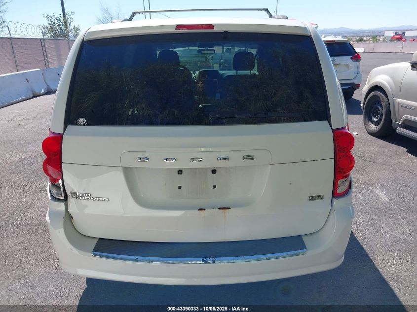 2013 Dodge Grand Caravan Sxt VIN: 2C4RDGCG6DR651349 Lot: 43390333