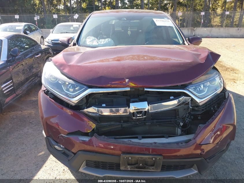 2018 Honda Cr-V Ex-L/Ex-L Navi VIN: 2HKRW2H8XJH612223 Lot: 43390355