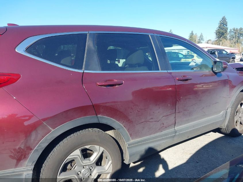 2018 Honda Cr-V Ex-L/Ex-L Navi VIN: 2HKRW2H8XJH612223 Lot: 43390355