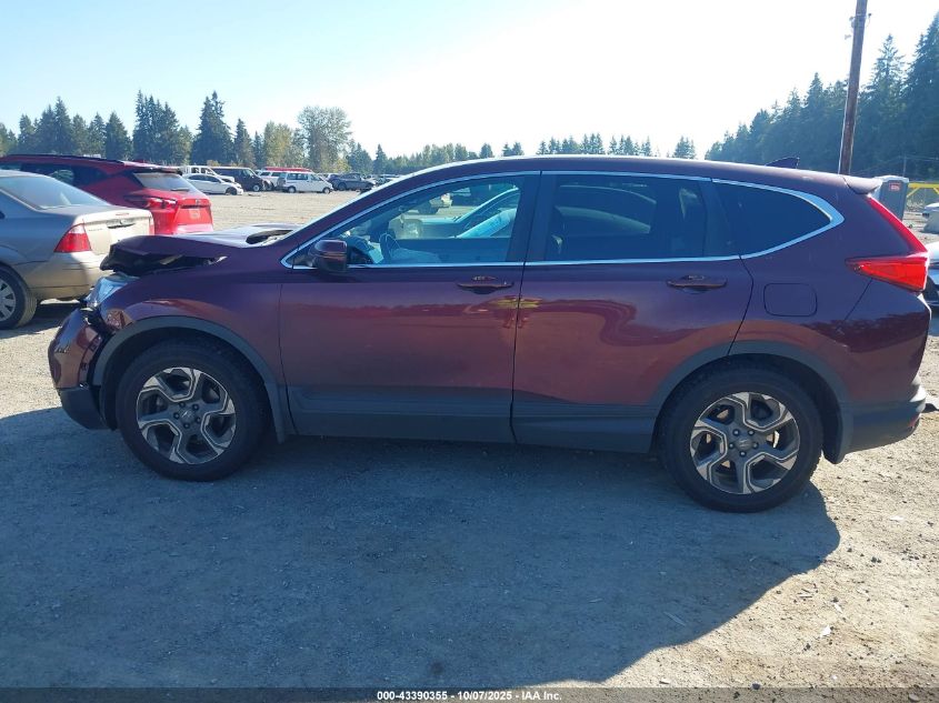 2018 Honda Cr-V Ex-L/Ex-L Navi VIN: 2HKRW2H8XJH612223 Lot: 43390355