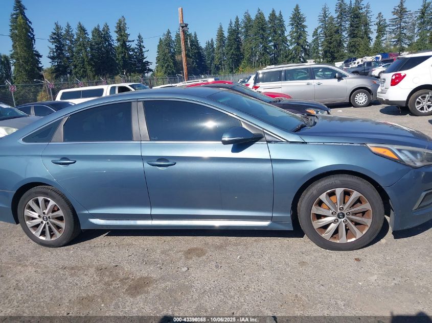 2015 Hyundai Sonata Sport VIN: 5NPE34AF7FH065432 Lot: 43390368