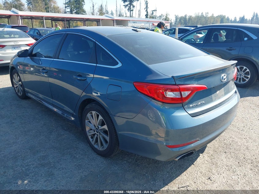 5NPE34AF7FH065432 2015 HYUNDAI SONATA photo no. 3