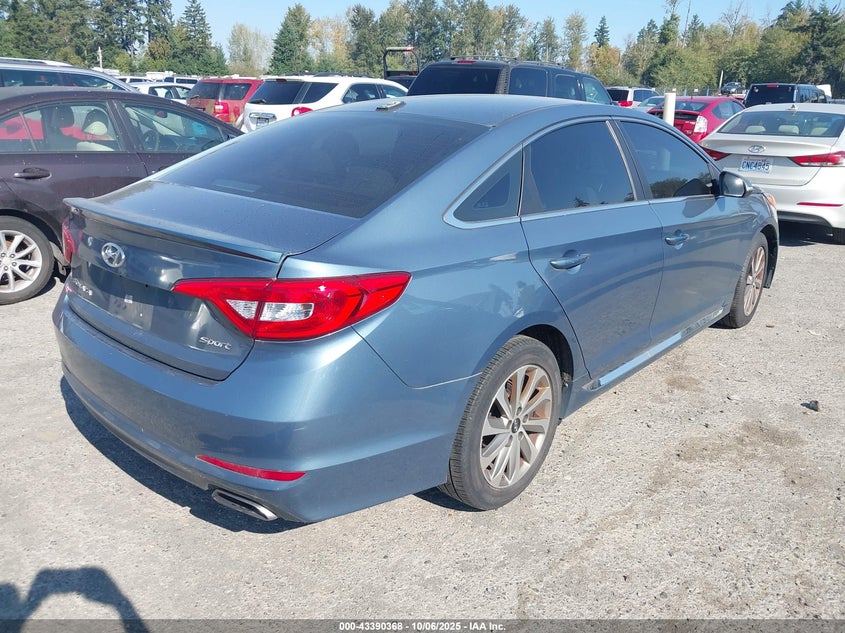 5NPE34AF7FH065432 2015 HYUNDAI SONATA photo no. 4