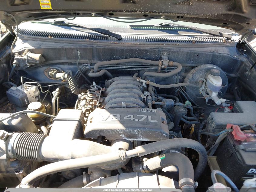 2005 Toyota Tundra Sr5 V8 VIN: 5TBBT44105S473288 Lot: 43390378