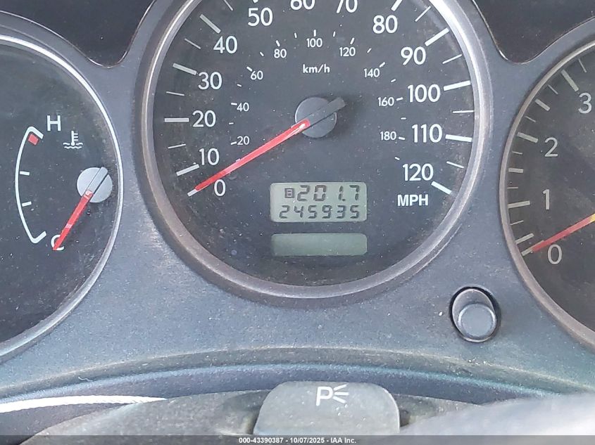 2006 Subaru Forester 2.5X VIN: JF1SG65636G729619 Lot: 43390387