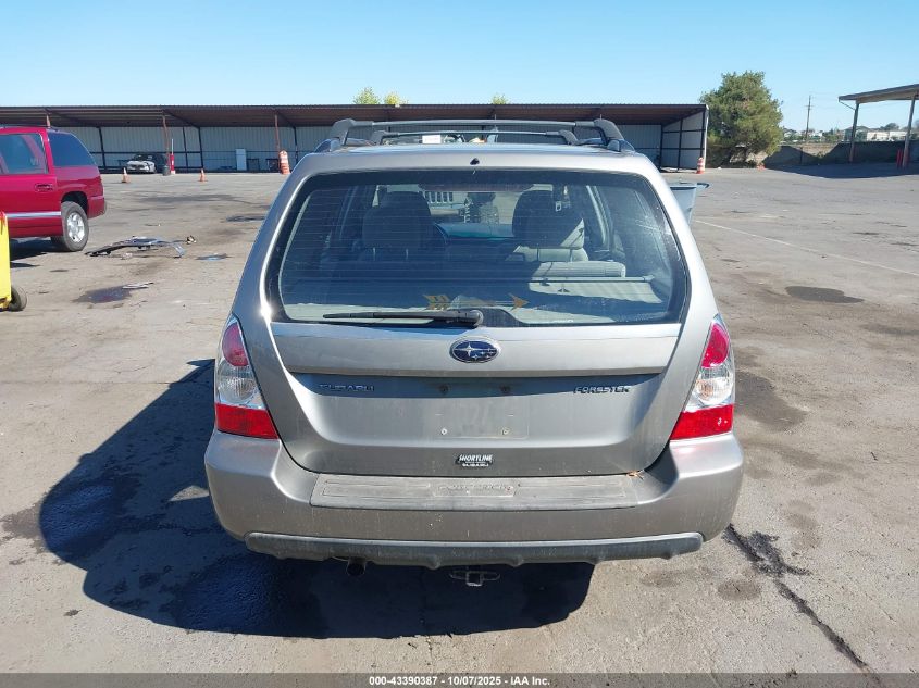 2006 Subaru Forester 2.5X VIN: JF1SG65636G729619 Lot: 43390387