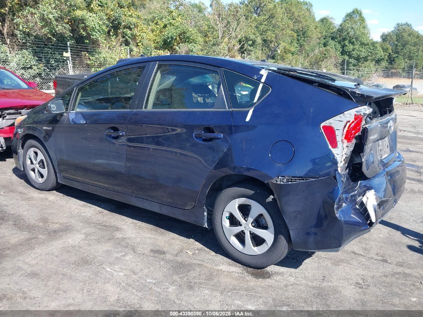 2012 Toyota Prius Two VIN: JTDKN3DU9C1522004 Lot: 43390390