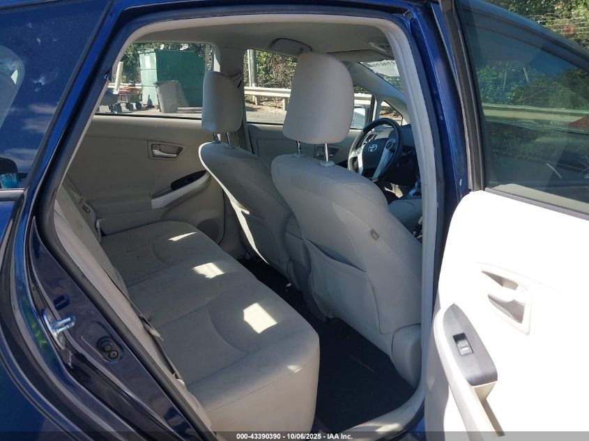 2012 Toyota Prius Two VIN: JTDKN3DU9C1522004 Lot: 43390390