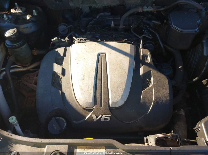 2013 Kia Sorento Ex V6 VIN: 5XYKUDA21DG337121 Lot: 43390395