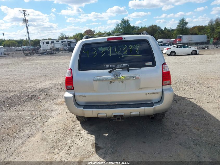 2006 Toyota 4Runner Sr5 V6 VIN: JTEBU14RX60086594 Lot: 43390397