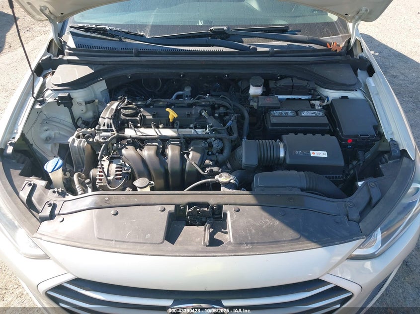 VIN KMHD74LF3HU395490 2017 HYUNDAI ELANTRA SE