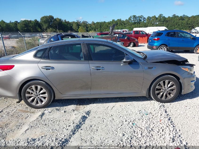 2016 Kia Optima Ex VIN: 5XXGU4L38GG113512 Lot: 43390441