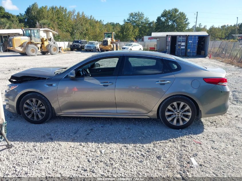 2016 Kia Optima Ex VIN: 5XXGU4L38GG113512 Lot: 43390441