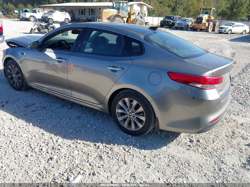 Vin: 5xxgu4l38gg113512, lot: 43885206, kia optima ex 20163