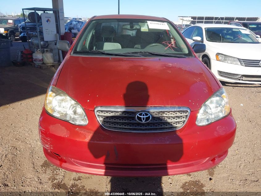 2008 Toyota Corolla Ce VIN: 1NXBR32EX8Z022063 Lot: 43390445