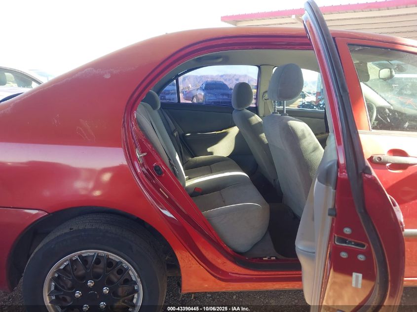 2008 Toyota Corolla Ce VIN: 1NXBR32EX8Z022063 Lot: 43390445