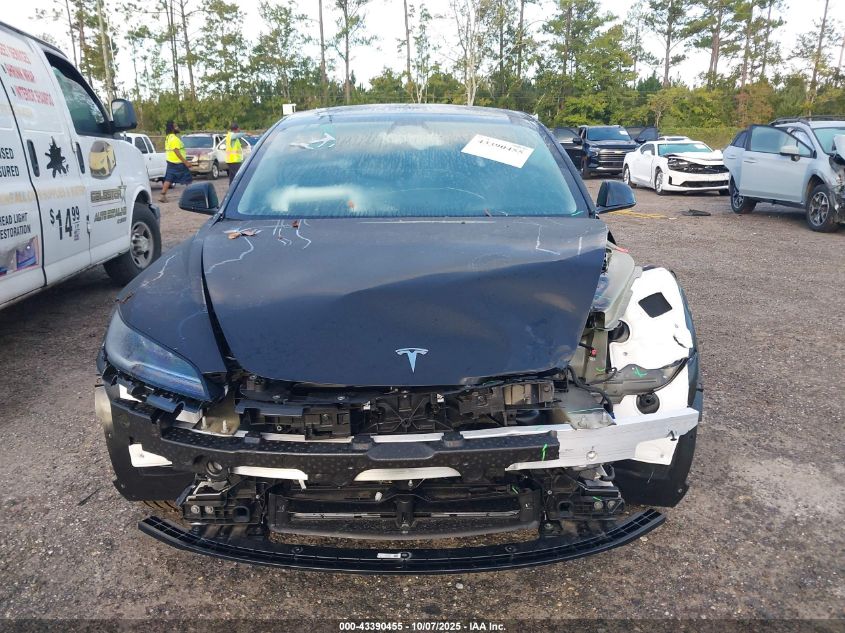 2025 Tesla Model 3 Long Range Rear-Wheel Drive VIN: 5YJ3E1EA8SF032401 Lot: 43390455