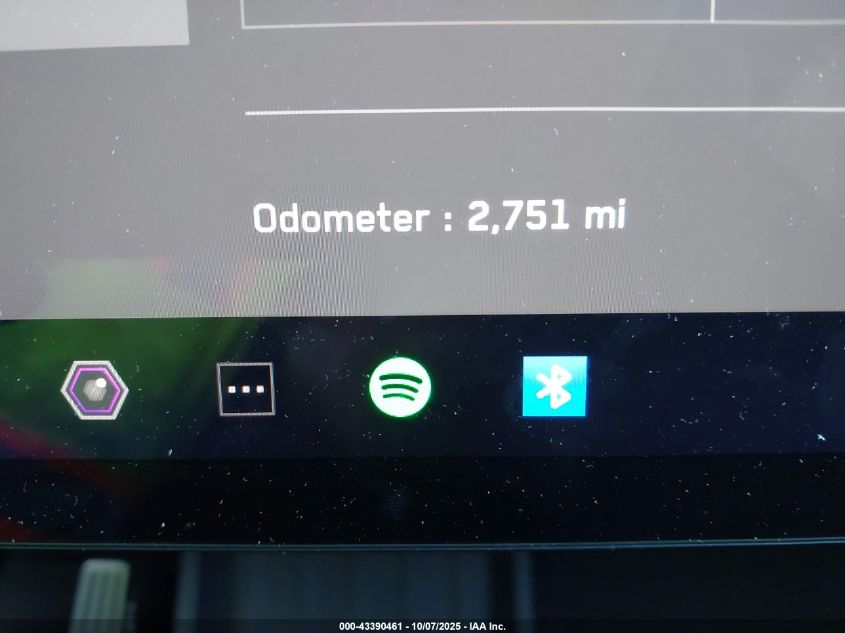 2025 Tesla Cybertruck VIN: 7G2CEHED6SA065555 Lot: 43390461