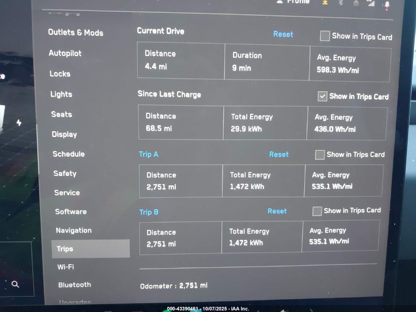 2025 Tesla Cybertruck VIN: 7G2CEHED6SA065555 Lot: 43390461