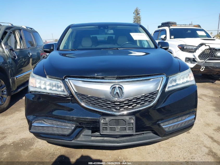 2015 Acura Mdx Technology Package VIN: 5FRYD3H43FB008425 Lot: 43390462