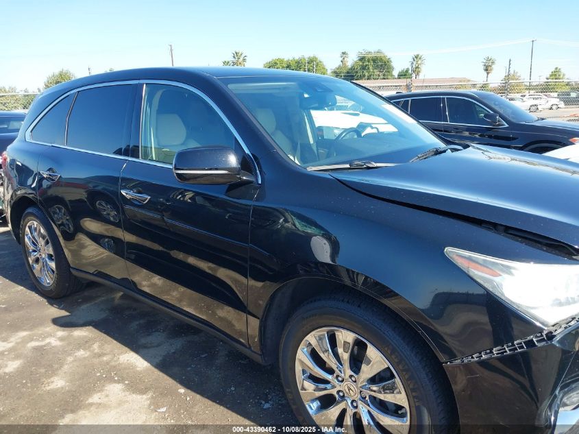 2015 Acura Mdx Technology Package VIN: 5FRYD3H43FB008425 Lot: 43390462