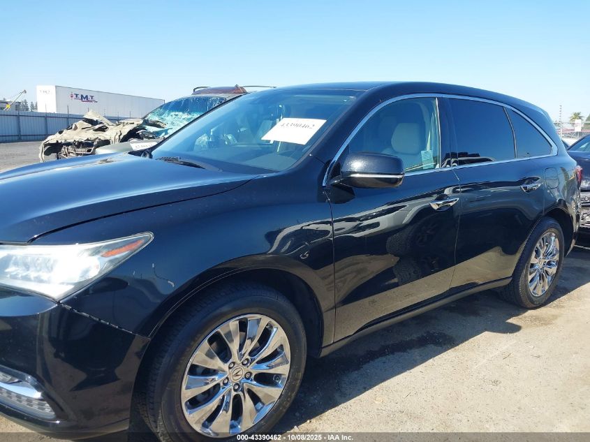 2015 Acura Mdx Technology Package VIN: 5FRYD3H43FB008425 Lot: 43390462