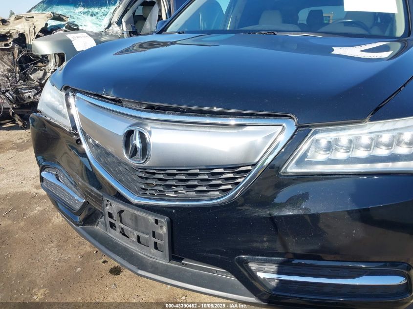 2015 Acura Mdx Technology Package VIN: 5FRYD3H43FB008425 Lot: 43390462