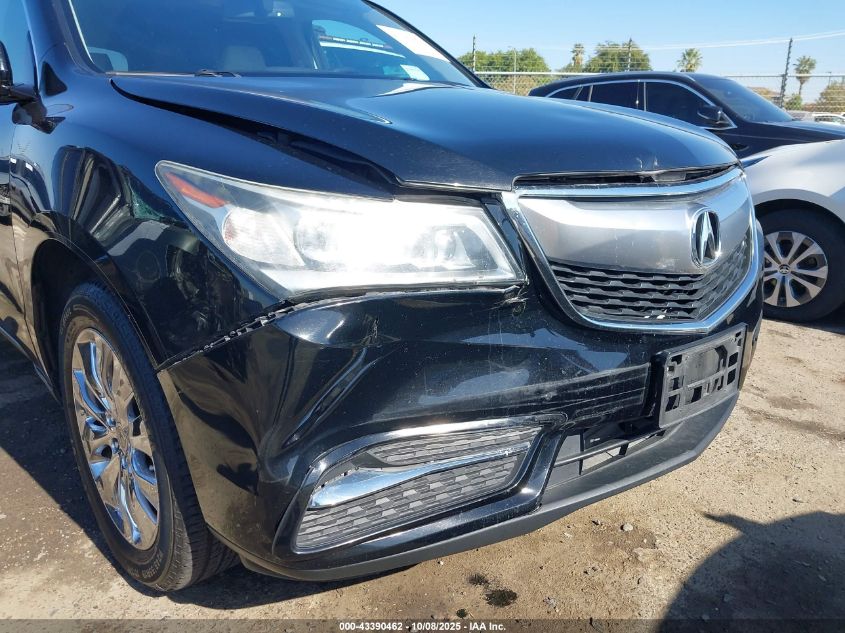 2015 Acura Mdx Technology Package VIN: 5FRYD3H43FB008425 Lot: 43390462